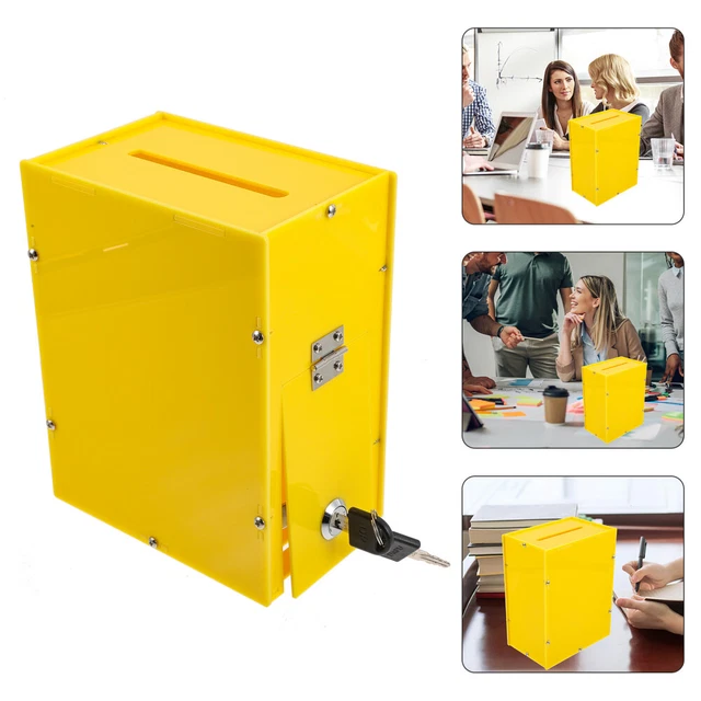 Office Suggestion Box Ballot Box Office Mailbox Ubox Acrylic 11