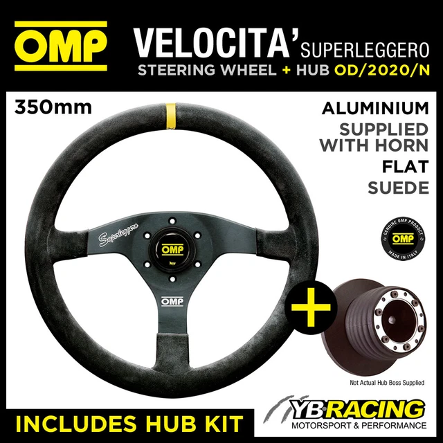 VW CORRADO G60 VR6 (25 mm) 88- OMP VELOCITA SL VOLANTE E MOZZO IN ALLUMINIO
