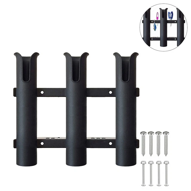 FmtwPhn Supporto per canna da pesca, supporto per canna da pesca, organizer per canna da pesca, da parete, in legno, per garage, cantina, officina FmtwPhn Supporto per canna da pesca, supporto per canna da pesca, organizer per canna da pesca, da parete, in legno, per garage, cantina, officina