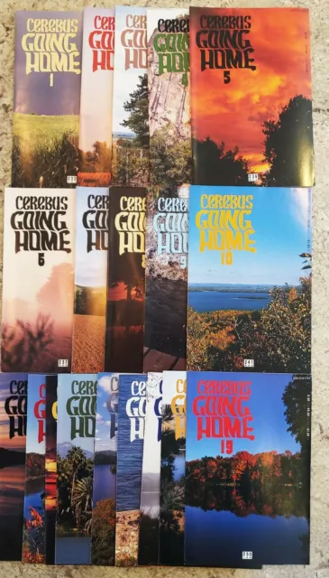 CEREBUS: GOING HOME Entire Run 19 Comics 232-250 DAVE SIM Original Owner