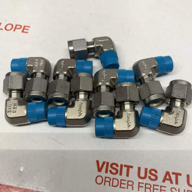 New Swagelok SS-400-2-2, 1/4 tube x 1/8 NPT Elbow, several availiable