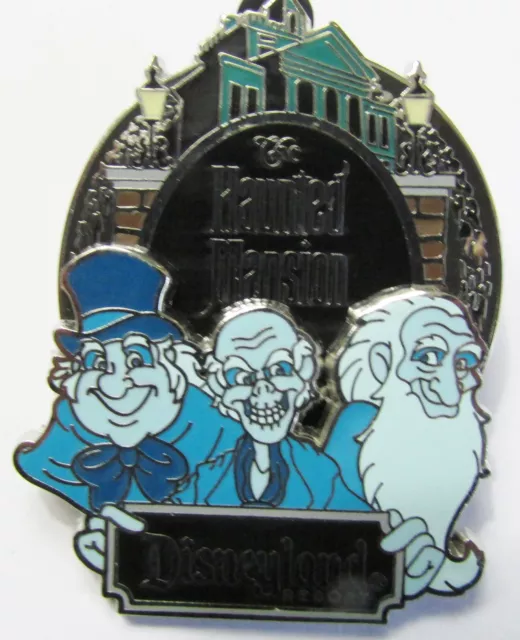 Disney DLR The Haunted Mansion Logo with Hitchhiking Ghosts Artist Proof AP Pin