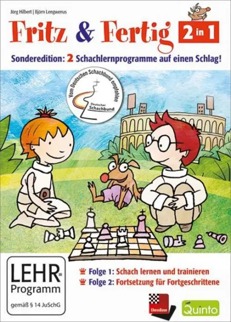 Fritz & Fertig Sonderedition 2in1 2 Schachlernprogramme auf einen Schlag! 2015