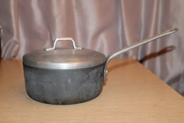 MAGNALITE GHC Professional 1 Quart Saucepan Pot w/Lid Vintage Cookware USA