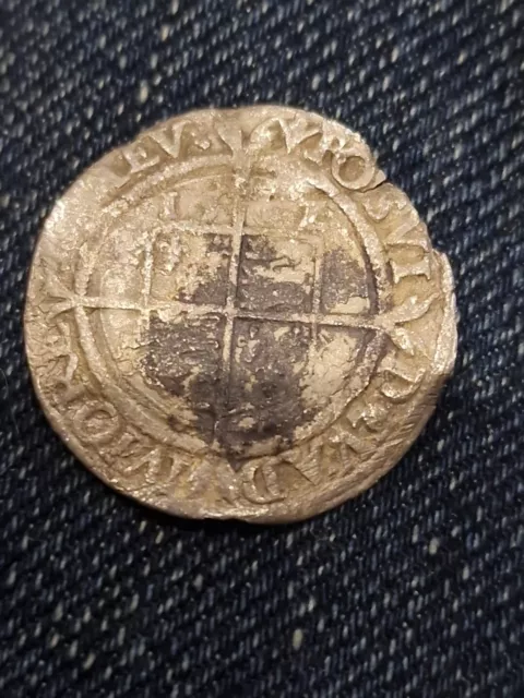 1562 Elizabeth I Sixpence Hammered Silver Coin W101