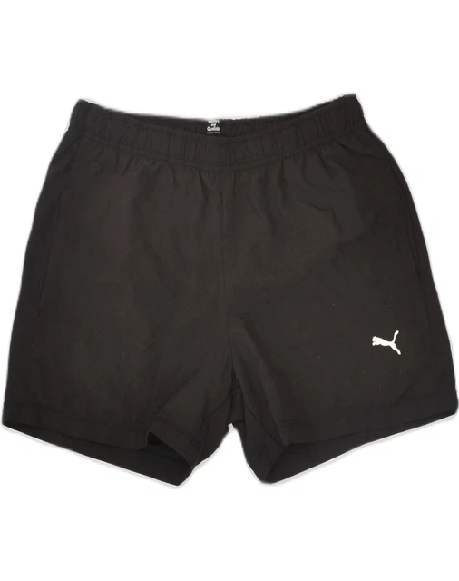 PUMA Pantaloncini Sportivi Ragazze 11-12 Anni Poliestere Nero ZI40