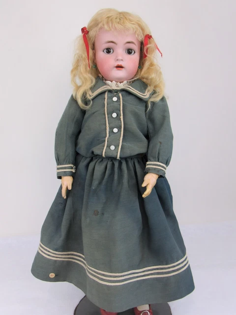 Antique Bisque Head Doll 23" Simon Halbig K*R 55 Kammer Reinhardt Ball Jointed