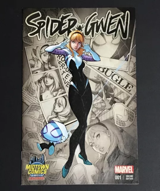 Spider-Gwen #1 J Scott Campbell Midtown Variant