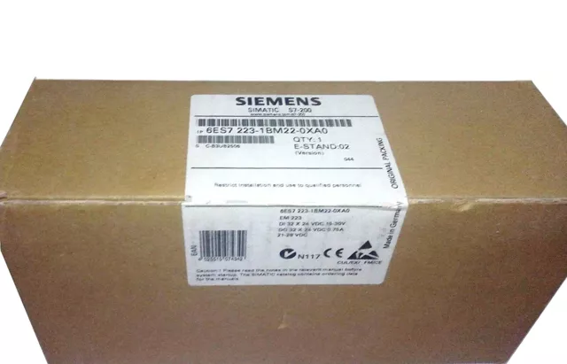 NEW Siemens 6ES7223-1BM22-0XA0 Digital I/O EM 223 6ES7 223-1BM22-0XA0