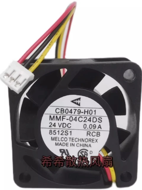 1pcs MITSUBISHI NC5332H71 MMF-04C24DS-MCA Fan 40mm x15mm 24V 0.09A