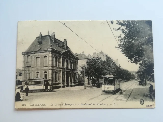 Le Mans - 72 le Mans la poste et bd rené Levasseur CPA 1922