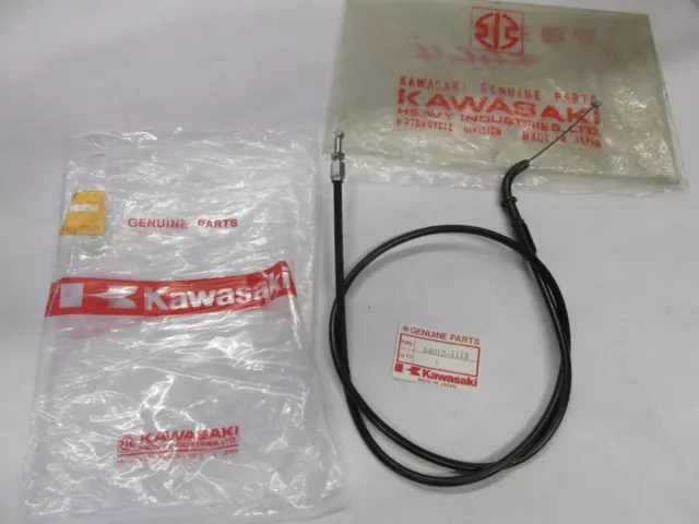 NOS Kawasaki OEM Throttle Cable 1982-1983 KZ750 SPECTRE LTD-4 54012-1113