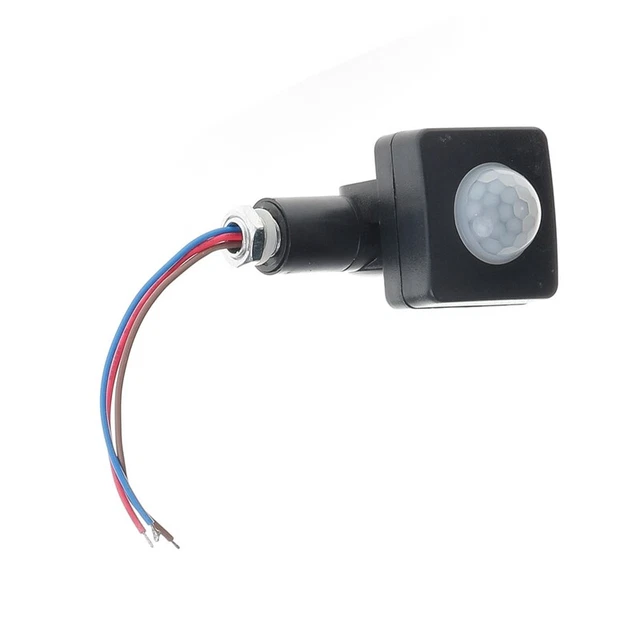 AC85-265V IP65 Motion Sensor Adjustable PIR Switch Ultrathin LED Light PIR1618