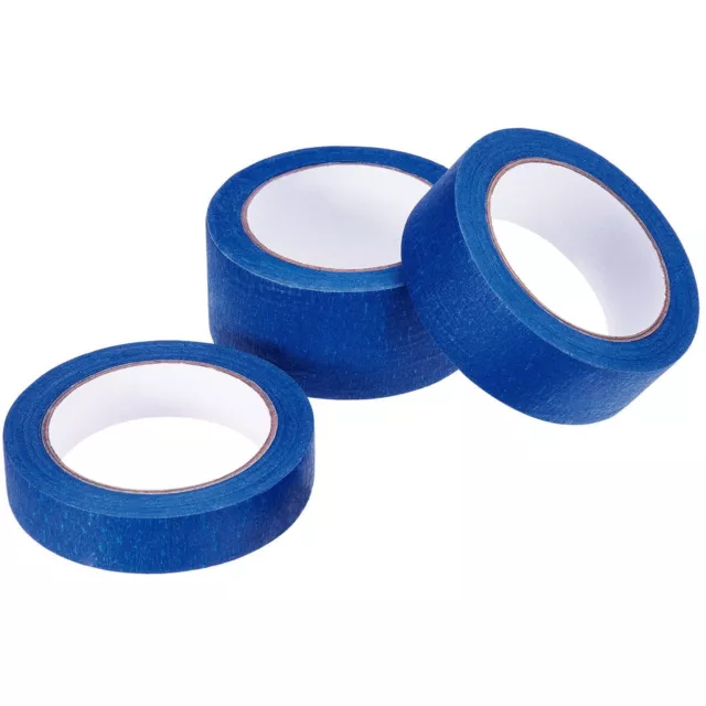 NEU BLAUE MALER SAUBERES SCHÄLEN MASKBAND 24 MM-48 MM x 50M UV-BESTÄNDIG LANGE HALTBAR