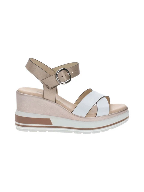 Sandali bianchi nero giardini 2019 hotsell