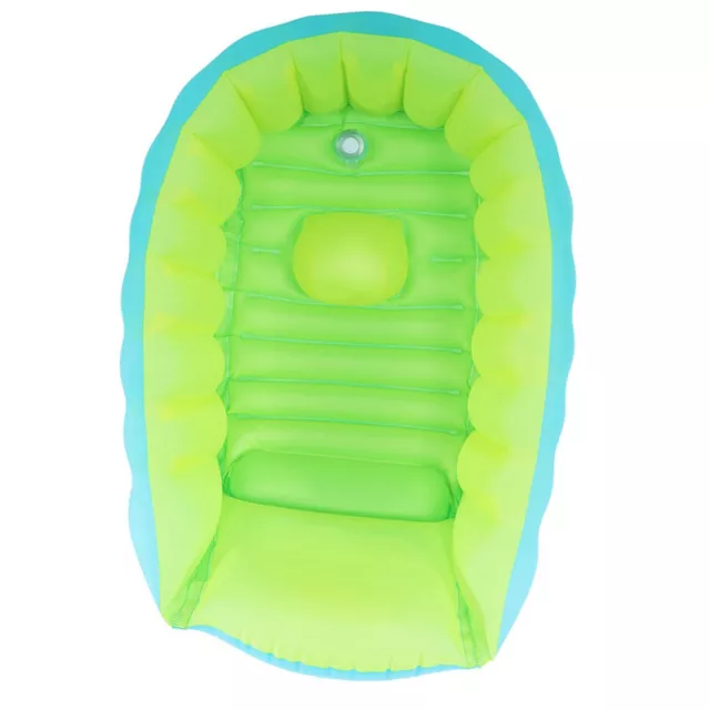 Baby Inflatable Tub Baby Tub Collapsible Portable Tub Child Bath Products(L)♡