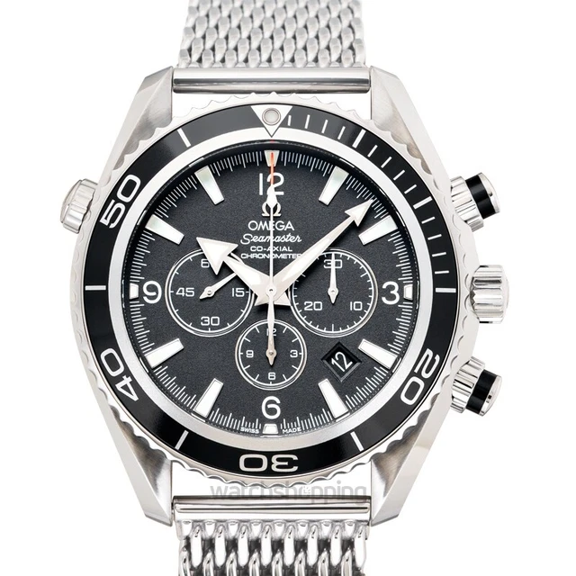 OMEGA  Seamaster  2210.52.00 Black Dial Men's Watch Genuine FreeS&H