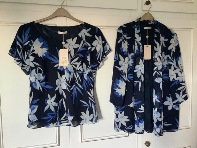 Top e giacca Jacques Vert taglia 16 (large) abbigliamento estivo/vacanza.