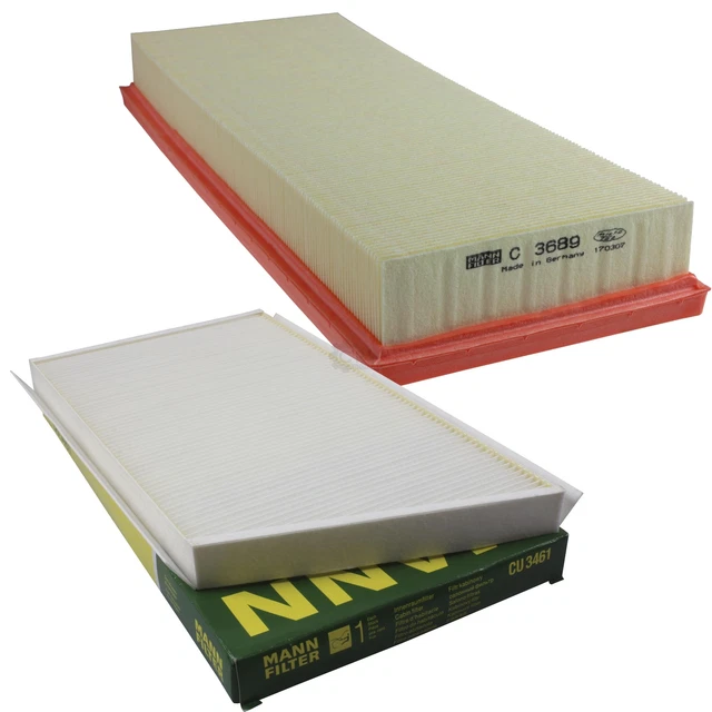 Filtre à Air D'habitacle MANN-FILTER CU 2506-2 - Lot De 2, Qualité Premium, Pour Air Propre Intérieur Voiture - 3