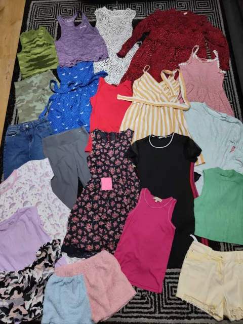 #573💜 Huge Bundle Of Girls Clothes 11-12years NEXT ZARA TU M&S PRIMARK GEORGE