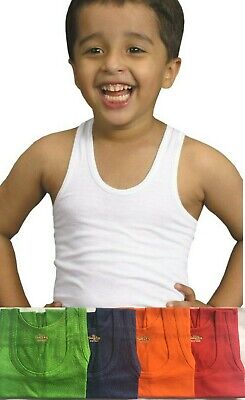 POBIDOBY Toddler Boys 3 Pack Tank Tops 100% Cotton Sleeveless Undershirts 
