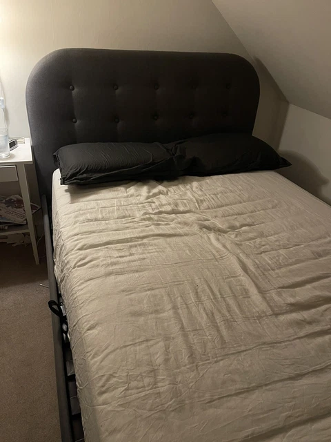 DOUBLE HABITAT ASHBY Bed Ottoman Side Lift £50.00 - PicClick UK