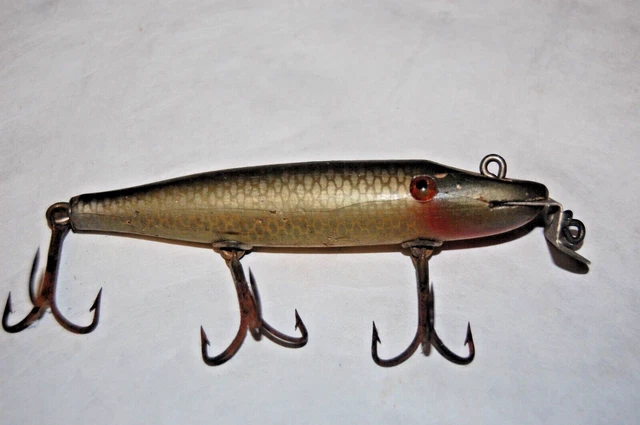 VIntage Creek Chub Pikie in Chub Finish Early DLT Version VIntage Creek Chub Pikie in Chub Finish Early DLT Version