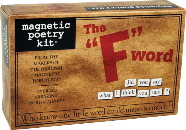 Magnetic Poetry Kit - The 'F' Word