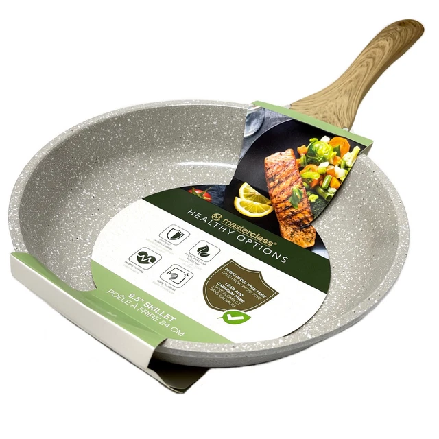 SKILLET FRYING PAN Nonstick Ceramic Coating 9.5” in Masterclass Premium