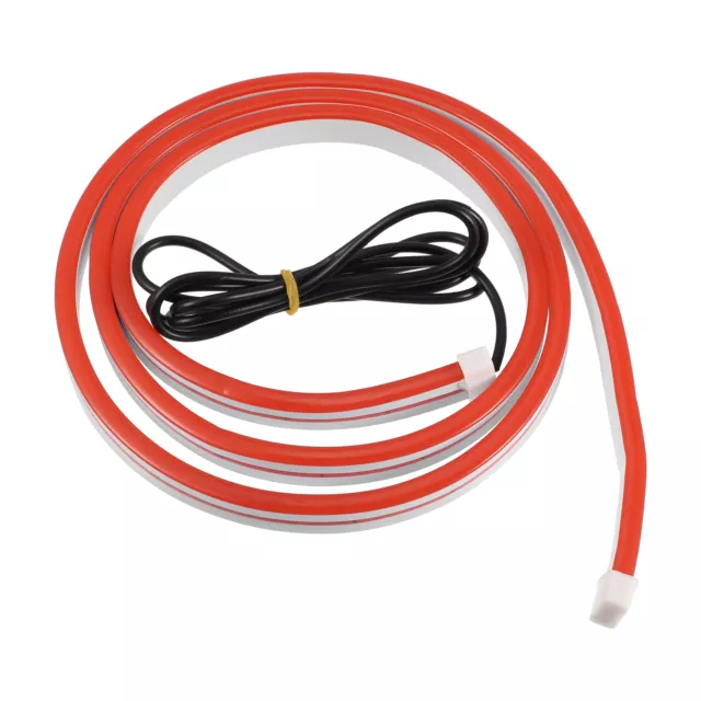 1,5 m 4,92 pies Coche LED Tira Luz Impermeable Flexible Luz Roja