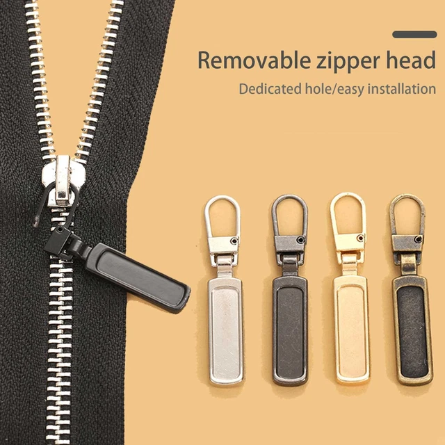 Replacement Molded Slider Fix Zipper Fixer Repair Pull Tab 2023 Instant Kit F9I0
