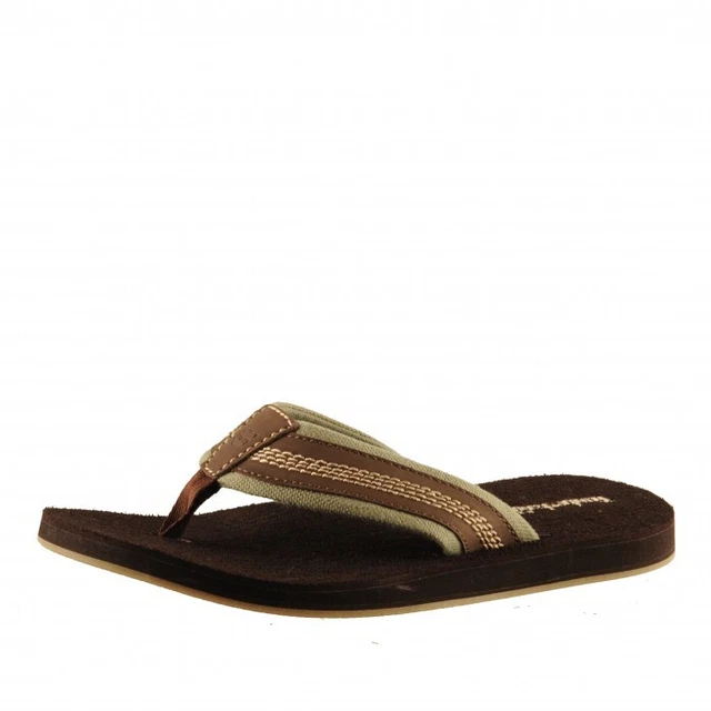 Timberland wild dunes leather flip 2025 flops
