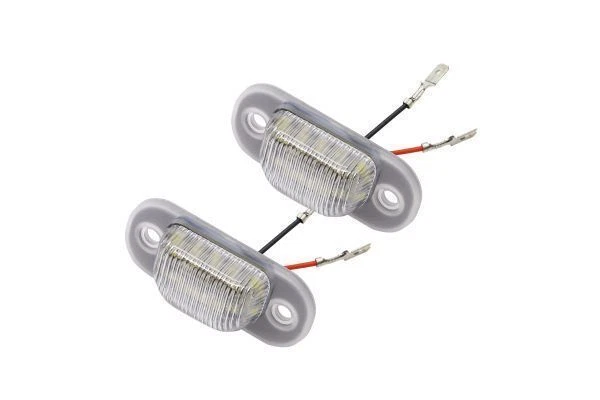 2x Luci LED Cortesia Targa Posteriore Con Codici 8E0807430A 8E0943021B Per Audi - Foto 2