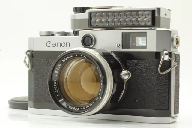 NEAR MINT Read Canon P RangeFinder 35mm Film Camera + 50mm f1.4 Lens From JAPAN