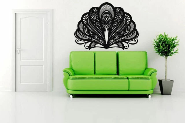 Wall Vinyl Sticker Decals Mural Room Design Art Seashell Sea Fish Ocean bo672