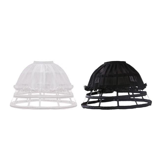 Hoop Jupe Jupon, Crinoline Underskirt Pannier, Girls Vintage Jupe Bustle