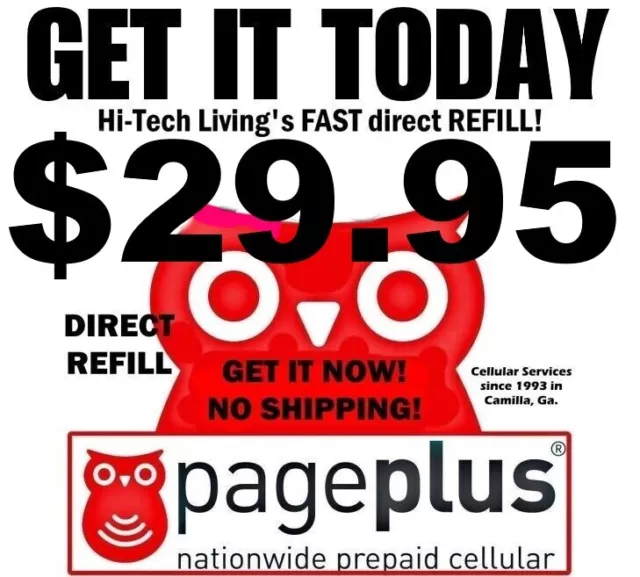 Page Plus $29.95 PREPAID DIRECT REFILL 🔥 GET IT TODAY 🔥US DEALER