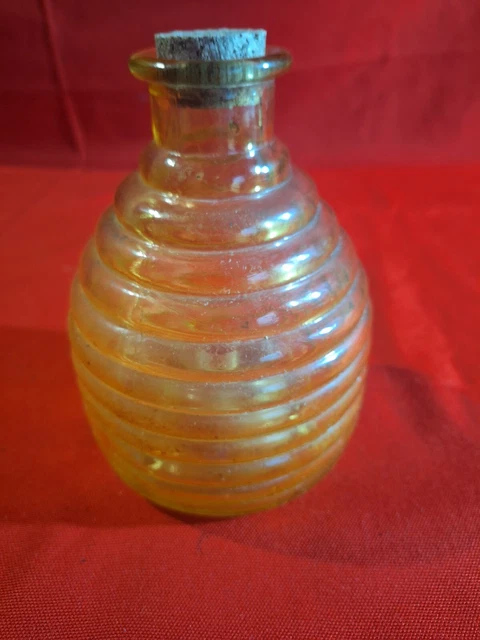 ANCIEN GOBE MOUCHE en verre, Hauteur 17 cm, petit goulot. EUR 35,00 - FR