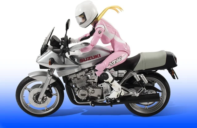 Nuova GSX 400S KATANA con Rin Suzunoki su Bakuon!!/SH Figuarts/Giappone