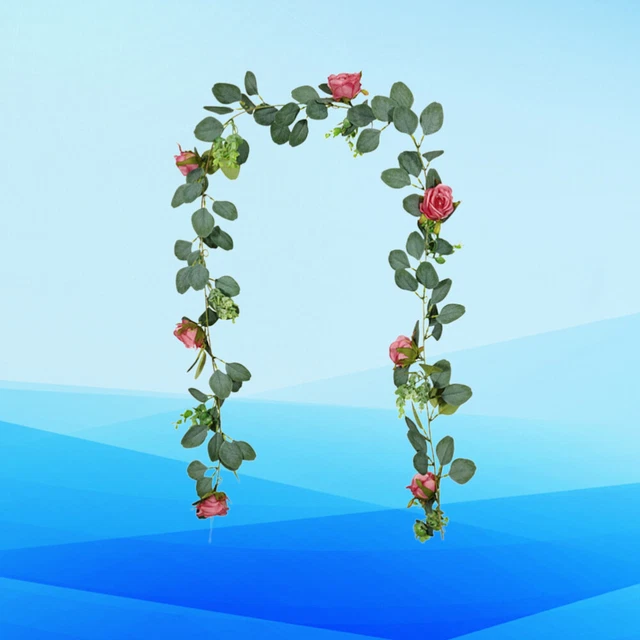 Simulación de ratán fiel a la naturaleza decoración vegetal verde