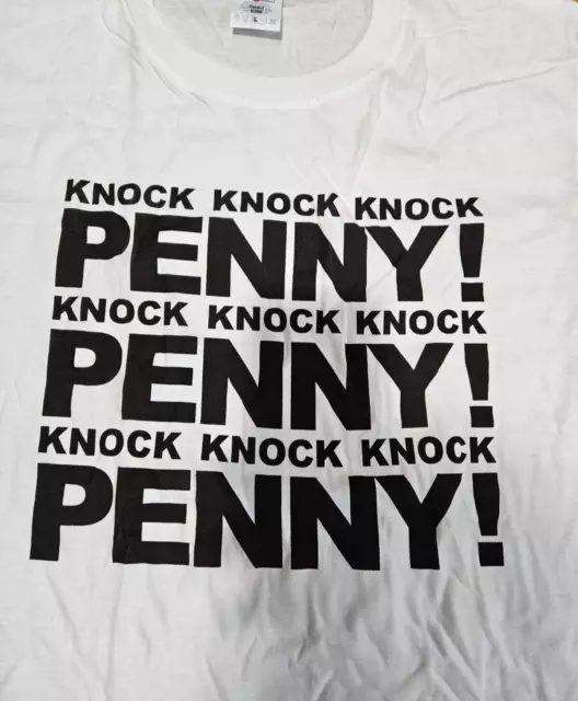 Stedman T-Shirt Big Bang Theory Sheldon Knock Penny Tg L 3
