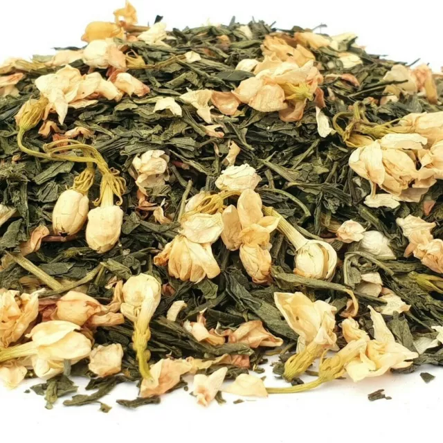 Jasmine Flower Tea - Queen of Jasmine - Chinese  Loose Leaf Green Tea 50g 1kg