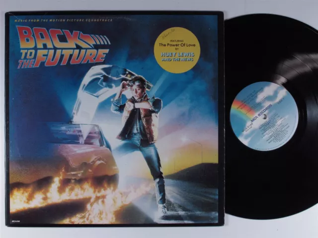 BACK TO THE FUTURE OST Various Artists MCA LP VG++/VG+ o