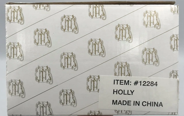 NIB Heritage Signature Collection Porcelain Light Up Doll HOLLY # 12284  COA 7