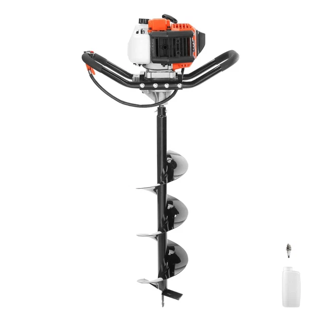 VEVOR POST HOLE Digger 43cc Gas Powered Earth Digger with 8