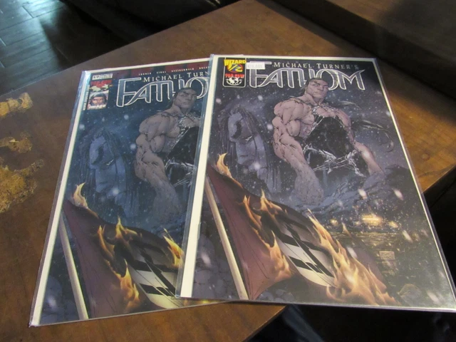 Fathom Wizard 1/2 Mail Away In Comic Book COA + Fathom #1/2 Top Cow Image Lot