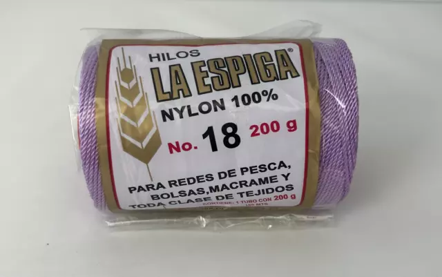 OMEGA NYLON CROCHET Thread Size 18 - White (Blanco) No. 1 - Nylon Thread  $9.22 - PicClick CA