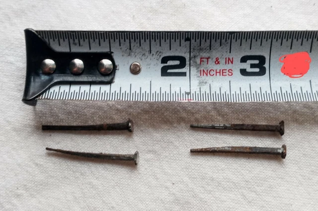 25 Pieces/ 200+ YEARS OLD! 1-1/4 (1.25) Nails 2