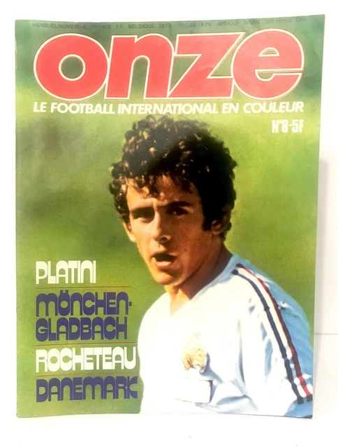 Magazine Onze Mondial N°25 – Janvier 1978 – Football Vintage – Bon état