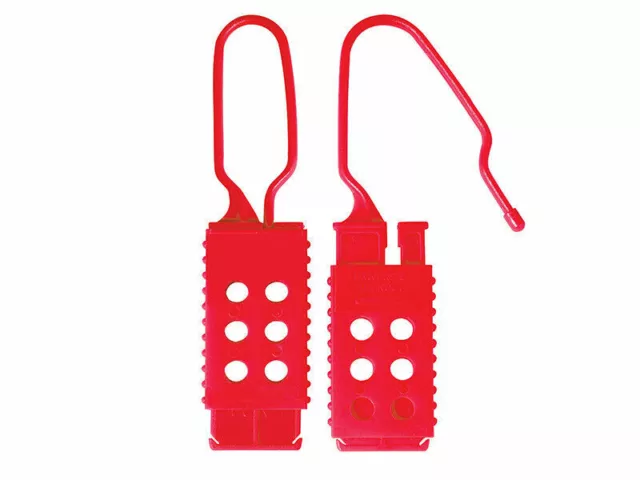 Non Conductive Master Safety Lockout Hasp BD-K01 - 6mm diameter
